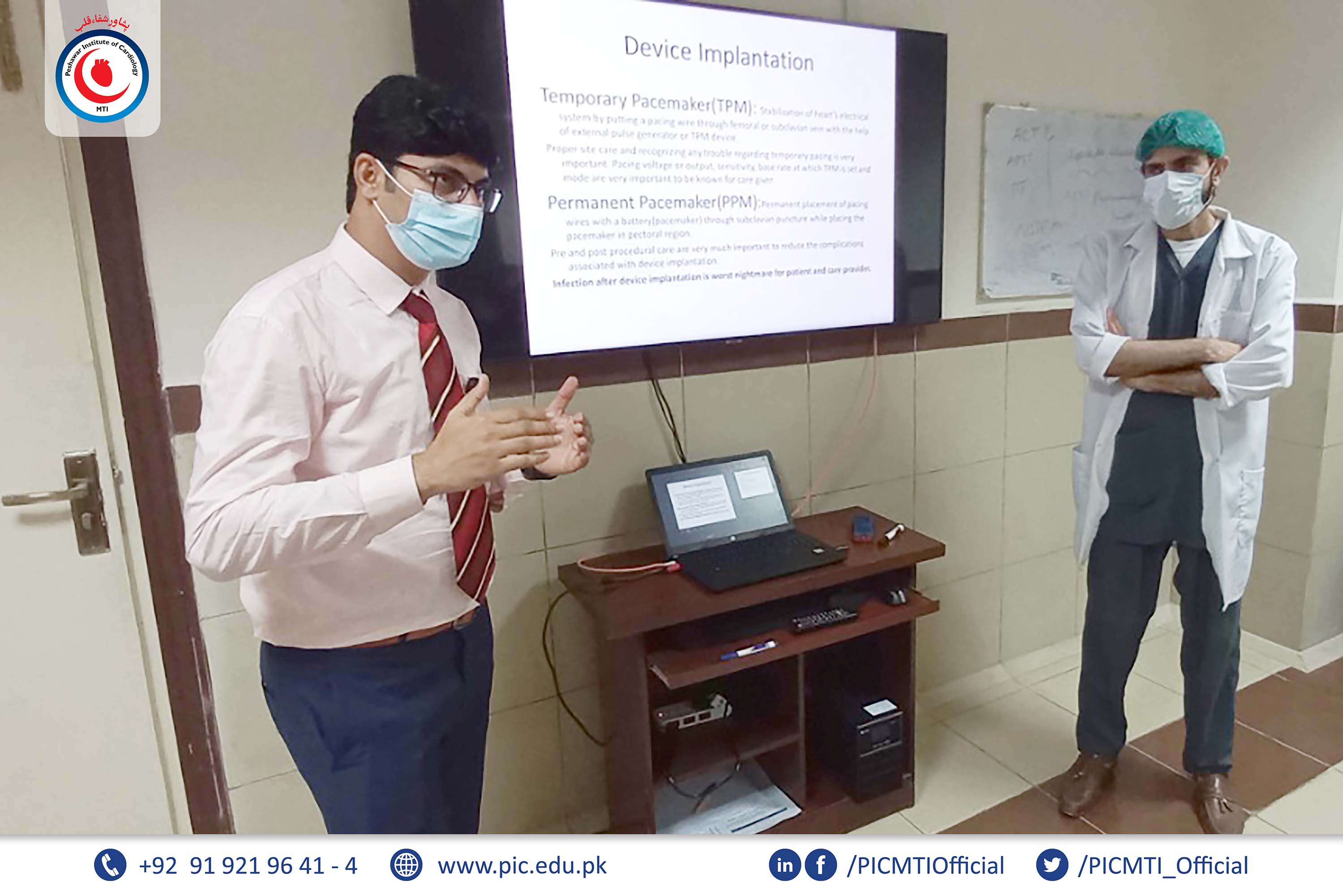 Workshop on Care of A Post Angioplasty Patient at PIC-MTI